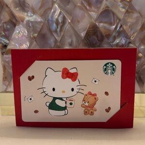STARBUCKS HELLO KITTY GIFT CARD 2025